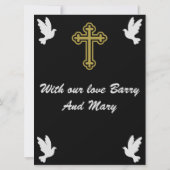 お悔やみメッセージ (裏面)