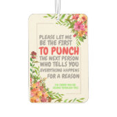 お悔やみ悔やみや弔慰 カーエアーフレッシュナー (裏面)