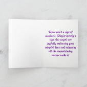 ...お悔やみ救済のお悔やみ申し上げます カード (内部)