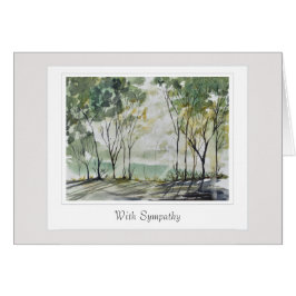 お悔やみ気にカード