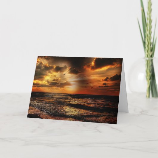 お悔やみ申し上げ カード (正面)