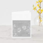 お悔やみ申し込み – お悔やみ カード (黄色い花)