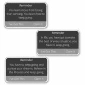 お悔やみ葬式保行支援3 シール (正面)