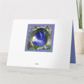 お悔やみ カード (裏面)