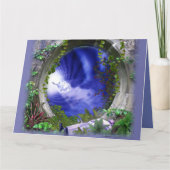 お悔やみ カード (正面)