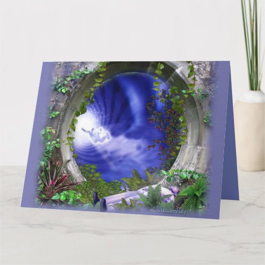 お悔やみ カード (正面)