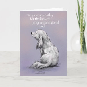 お悔やみ カード