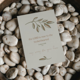 お悔やみ |キリスト教同情カード カード