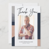 お悔やみ フォト 哀悼 弔慰 記念カード (正面)