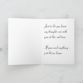 お悔やみ[個人から] カード (内部)