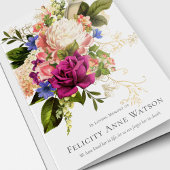 お悔やみ 葬儀 感謝カード 花束 カード