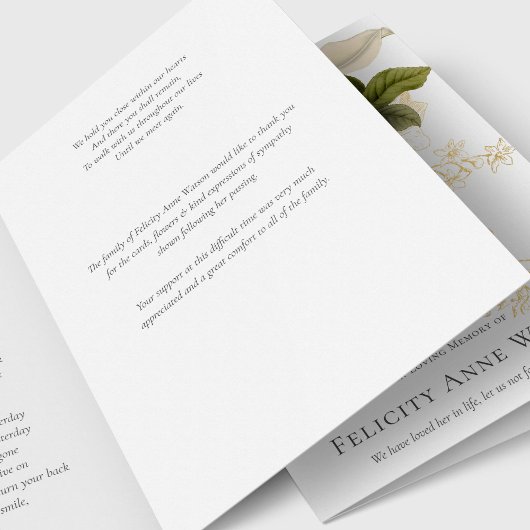 お悔やみ 葬儀 感謝カード 花束 カード