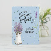 お悔や考えるみの言葉 シーズンカード (スタンド正面)