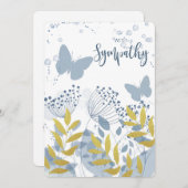 お悔や考えるみの言葉 シーズンカード (正面/裏面)