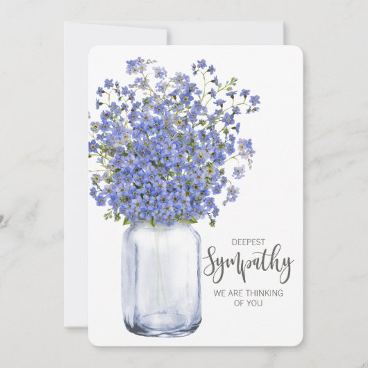 お悔や考えるみの言葉 シーズンカード (正面)