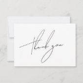 お悔シンプルやみミニマルの皆様 サンキューカード (正面)