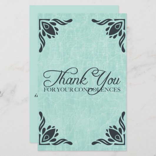 お悔感謝していやみ (正面/裏面)