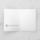 お悔考えるやみの遺族の死を愛する方 カード (内部)