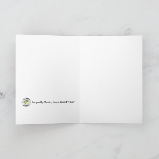 お悔考えるやみの遺族の死を愛する方 カード (内部)