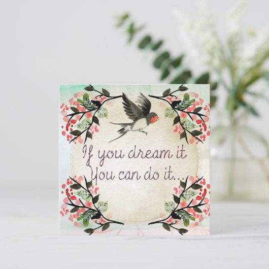 お感動的もし前が夢に見る水彩 シーズンカード (スタンド正面)