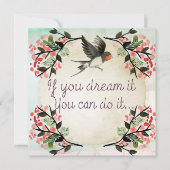 お感動的もし前が夢に見る水彩 シーズンカード (正面)