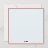 お感動的もし前が夢に見る水彩 シーズンカード (裏面)