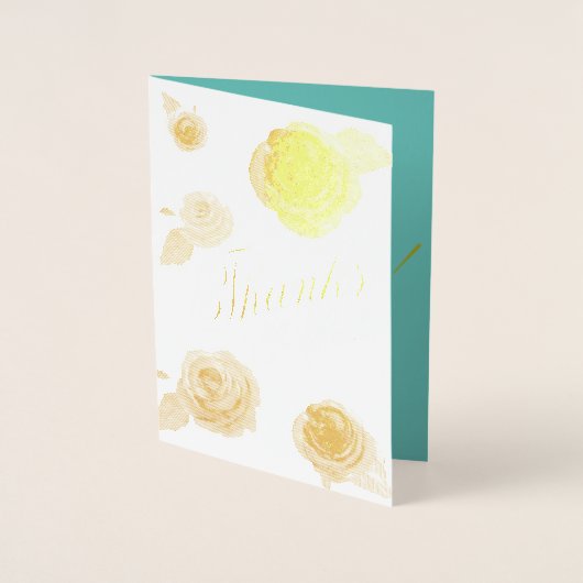 お感謝していしゃう 箔カード (正面)