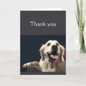 お感謝してい前のおもしろい犬なしには成し得なかった カード (正面)