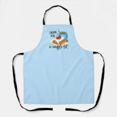 お感謝してい前のワッフル先生ボランティアgifT エプロン (正面)