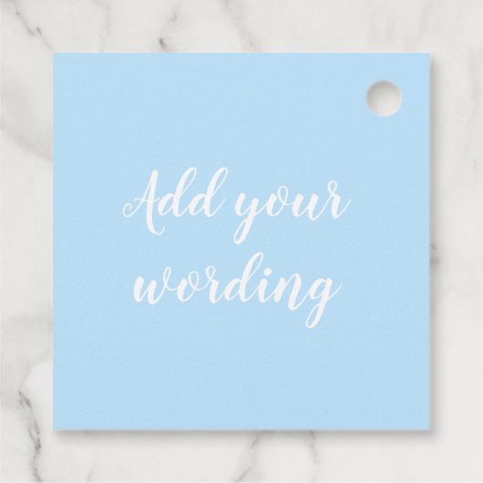 お感謝してい前はワッフル先生ボランティアのギフト フェイバータグ (裏面)