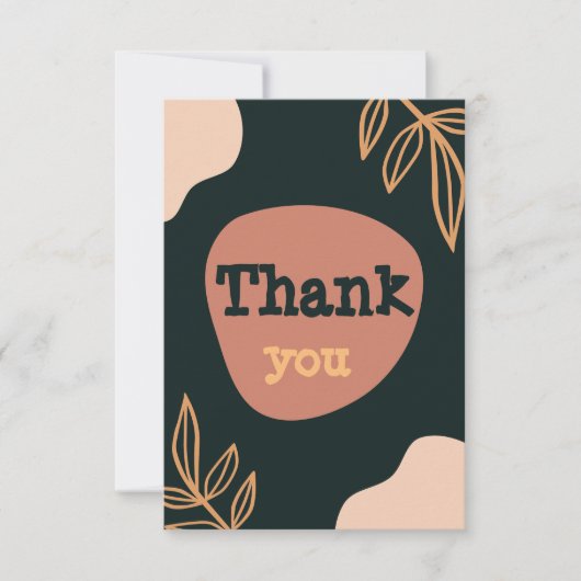 お感謝してい前 サンキューカード (正面)