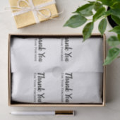 お感謝してい客様のミニマリスト企業向け 薄葉紙 (ギフト)