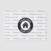 お感謝してい客様の購入カスタムのロゴ 薄葉紙 (正面)