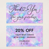 お感謝してい客様の購入グリッターのオフェイクパール (正面&裏面)