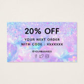 お感謝してい客様の購入グリッターのオフェイクパール (裏面)