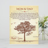 お感謝してい母さんとパパの贈り物、母/父の日の贈り物 メニュー (スタンド正面)