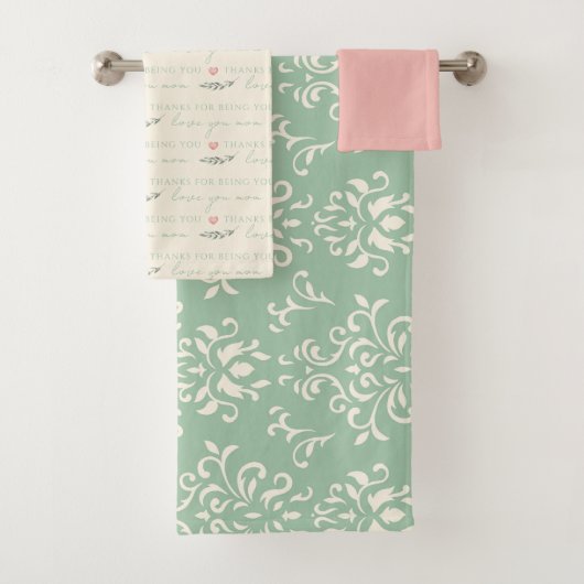 お感謝してい母さんのタオルのセット バスタオルセット (インサイチュ)