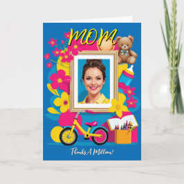 「お感謝してい母さん！」 母の日のカード 招待状