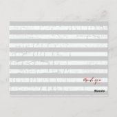 お感謝してい礼の言葉 ポストカード (裏面)