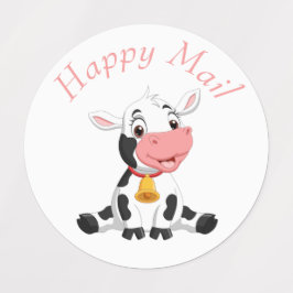 お感謝してい誕生日ピンクシール ラベル