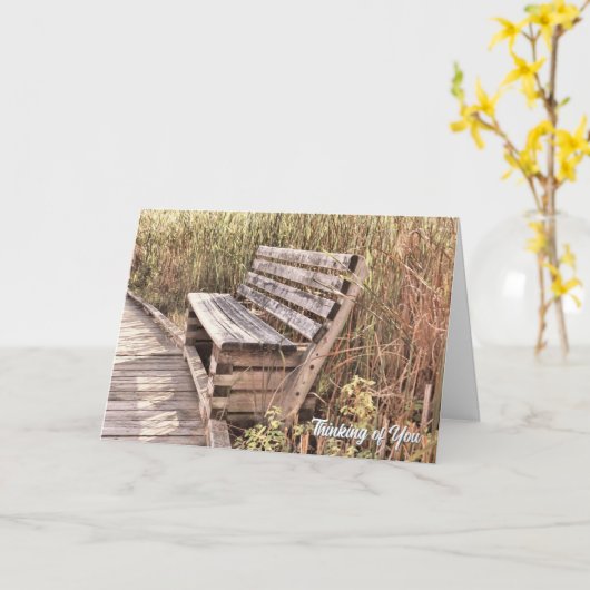 お慰めのカード - 思いのカード カード (黄色い花)