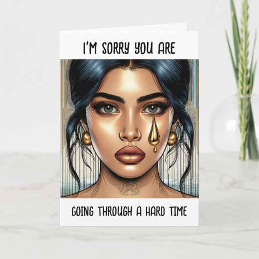 お懸命 カード (正面)