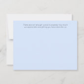 お手とハート サンキューカード (裏面)