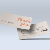 お手作り商品プロモーション用品に感謝