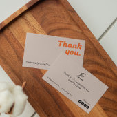 お手作り商品プロモーション用品に感謝 名刺