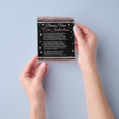 お手入れ方法 5つのSSを避ける チラシ (手)