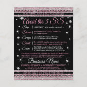 お手入れ方法 5つのSSを避ける チラシ (裏面)