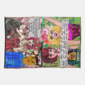 お手拭きコーヒーキッチンタオル キッチンタオル (横)