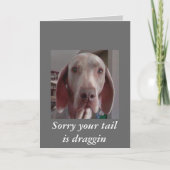 お手数です カード (正面)