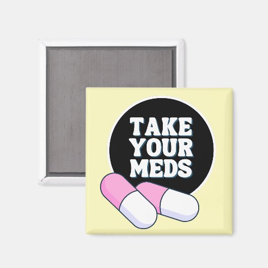 お手玉を取りなさい |黒の優しいアラーム マグネット (正面/裏面)